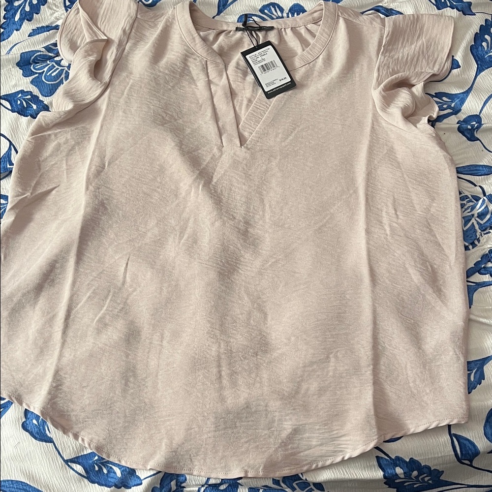 Adrianna Papell Top Blouse Size L